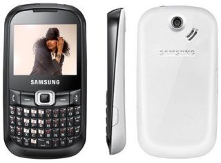 Samsung Corby TXT B3210 Genio White / Black GSM Unlocked New AT&T T 