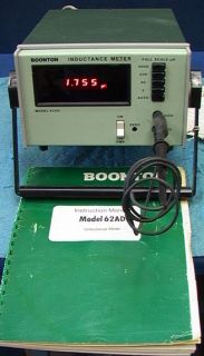 Boonton 62AD Precision Digital Inductance Meter Manua