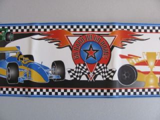 Formula 1 Racing Race Cars Racetrack Flag Self Adhesive Wallpaper Wall 
