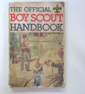 1981 THE OFFICIAL BOY SCOUT HANDBOOK 9th Edition 5th Printing