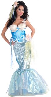 Adult Fairy Tale Mermaid Halloween Holiday Costume Party x Small 2 6 