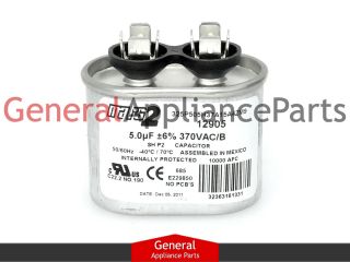 Bosch Thermador Range Stove Oval Capacitor 5 MF 370 Vac 487053 19 09 