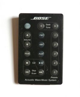 Bose Acoustic Wave Music System Remote Control Black