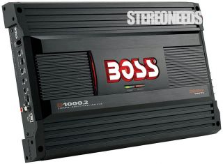 Boss D1000 2 2000 Watt 2 1 Channel Amplifier Car Stereo Subwoofer Sub 
