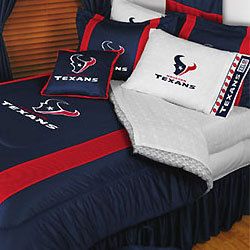 New NFL Houston Texans Full Queen Bedding Comforter Set