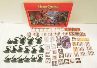 Milton Bradley 1991 Heroquest Hero Quest Kellars Keep Quest Pack Game 