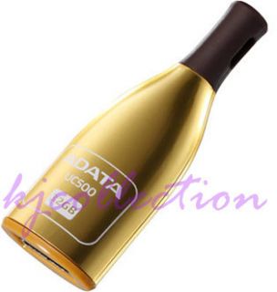   16g USB Flash Precious Memory Storage in Bottle Limited Gold