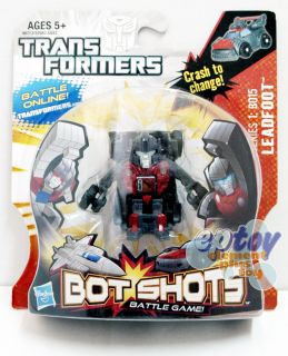 Transformers Bot Shots Battle Game B015 Leadfoot Action Figure