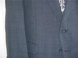 30 Sharp s Biella Italian Navy Blue Mens Business Suit Sz 42 