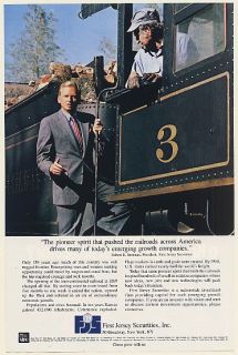 1984 Robert E Brennan First Jersey Securities Train Railroad Pioneer 