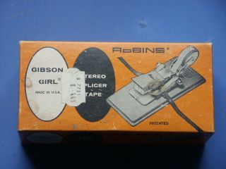  Robins Gibson Girl Model TS 7S Tape Splicer