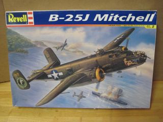 Revell B 25J Mitchell WWII Bomber 1 48 Scale Airplane Model Kit