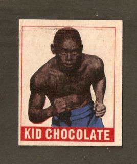  1948 Leaf Boxing 19 Kid Chocolate VG EX