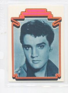 1978 Elvis Presley Boxcar Trading Fact Cards 17 23 25 36 39 and 42 