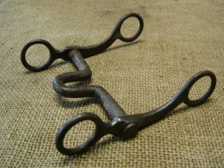 vintage iron horse harness bit antique bridles old