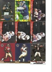 STAR CARD FOOTBALL COLLECTION includes Manning Marino Elway Favre 
