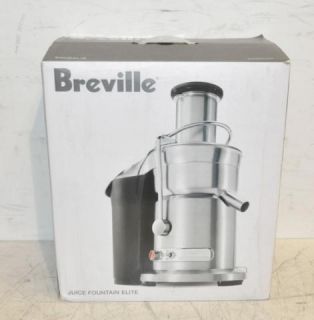 Breville 800JEXL B Juice Fountain Juicer Elite New