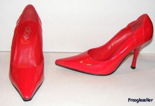 Diba Womens Brewer High Heels Pumps Shoes 8 M Red