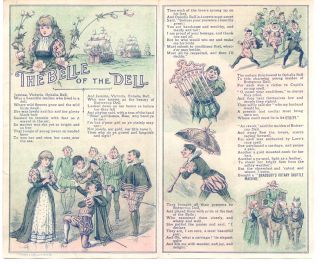History Belle of The Dell Bradbury Bassinette Pram Advertising Leaflet 