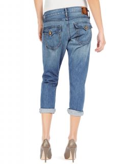   Boyfriend Jeans Lisa Snake Eyes Crop Capri Size 25 $216 Austin