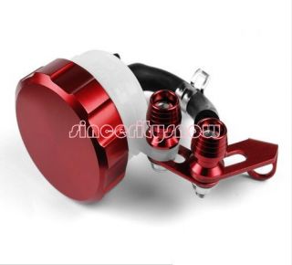 Red Brake Fluid Reservoir For Honda CBR 600 1000 RR VTR CB 900 929 954 