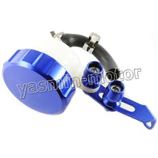 Blue Brake Fluid Reservoir Set Fit Suzuki SV650 SV650S SV1000 SV1000S 