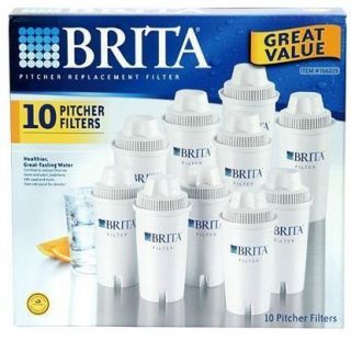 NEW Brita Water Pitcher Dispenser Replacement Filter 10 Pack