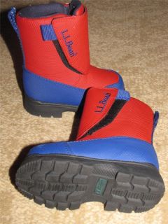 Boys size 5 Toddler LL Bean Winter Snow Boots New Without Tags