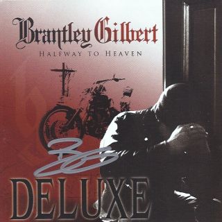 Autographed BRANTLEY GILBERT Halfway to Heaven DELUXE CD Signed