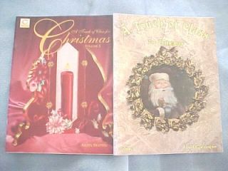 Aileen Bratton Lot Christmas Touch of Class Tole Paint