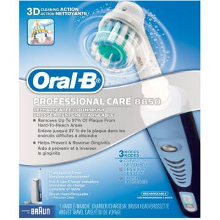 New Braun Oral B 8850 Professional Care 3D Rechargeable Electric 