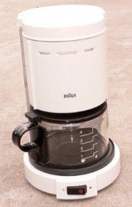 Braun 4 Cup Coffee Maker Hard to Find 3075 KF12 White