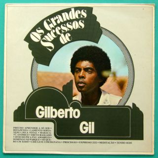 LP Gilberto Gil Grandes Sucessos 82 Psych Bossa Brazil
