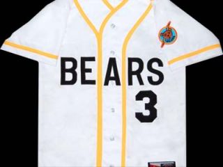 BAD NEWS BEARS #3 BUTTON DOWN MOVIE JERSEY SEWN NEW ANY SIZE BVL