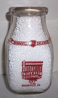 Brookville PA Creamery Products Co for Health and Beauty Drink Milk 