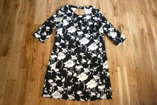   KATE SPADE Dorothy Florence Broadhurst Floral Print Silk Dress 398 10