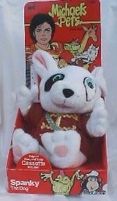 Michaels Pets/SPANKY THE DOG Michael Jackson 1987 Ideal Toys