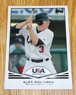 Alex Bregman 2011 Topps USA Baseball / Albuquerque Academy (NM)