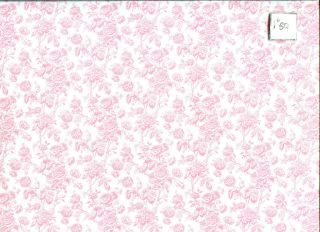  Fashion Doll "Tiffany" Pink 13BR2 Wallpaper 2pc