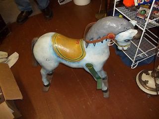 antique cast iron carousel horse  399 99