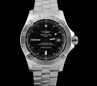 Breitling_Avenger_Seawolf_SS_Black_Dial