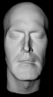 Bruce Campbell Life Mask from Evil Dead Life Cast in Light Weight 