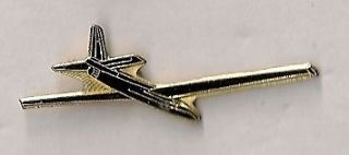 vintage lockheed spy aircraft enamel pin time left