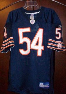 Brian Urlacher 54 Chicago Bears Football Jersey NEW SIZE 50 L