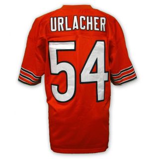 Brian Urlacher Chicago Bears Unsigned Jersey Orange Alternate Size 48 