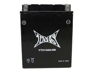 YTX14AH BS Battery for Yamaha ATV Bruin YFM250 Moto 4 KLF300 Mule 550 