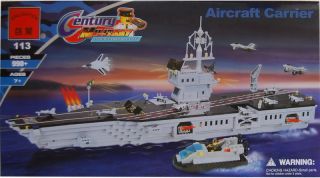 Enlighten Aircraft Carrier Toy Bricks Building Blocks 990+ PCs