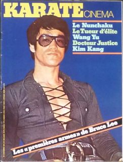 Bruce Lee Karaté Cinema French Magazine December 1975