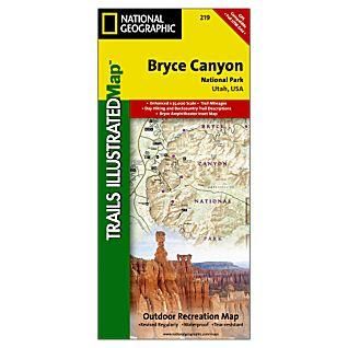 Bryce Canyon Trails Illustrated Map National Geographic