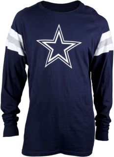 Dallas Cowboys Forward Pass Navy Long Sleeve T Shirt Cowboys Team 